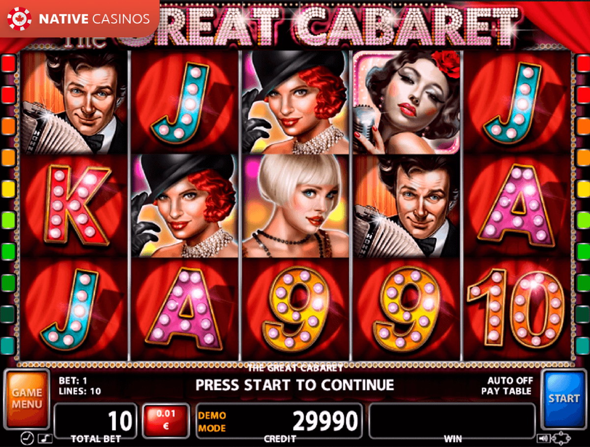Play The Great Cabaret By Casino Technology