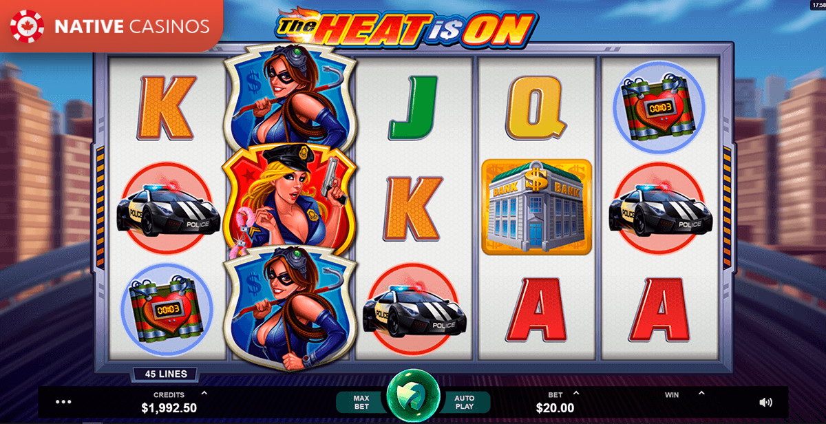 Play The Heat is On by Microgaming
