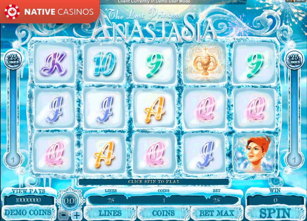 Play The Lost Princess Anastasia by Microgaming