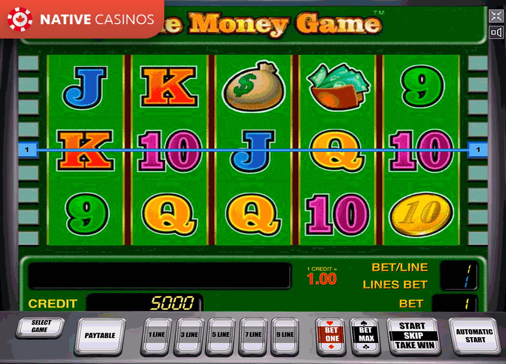 Play The Money Game By Novomatic Info