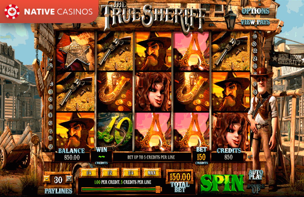 Play The True Sheriff By About BetSoft