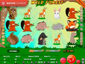 The Wild Forest By Portomaso Gaming