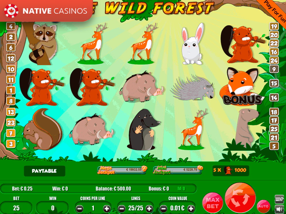 Play The Wild Forest By Portomaso Gaming