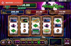 Wizard Of Oz Wicked Riches Slot Machine by WMS