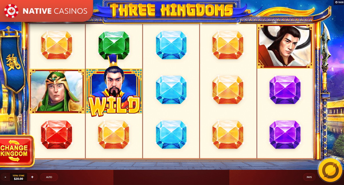 Play Three Kingdoms By Red Tiger Gaming