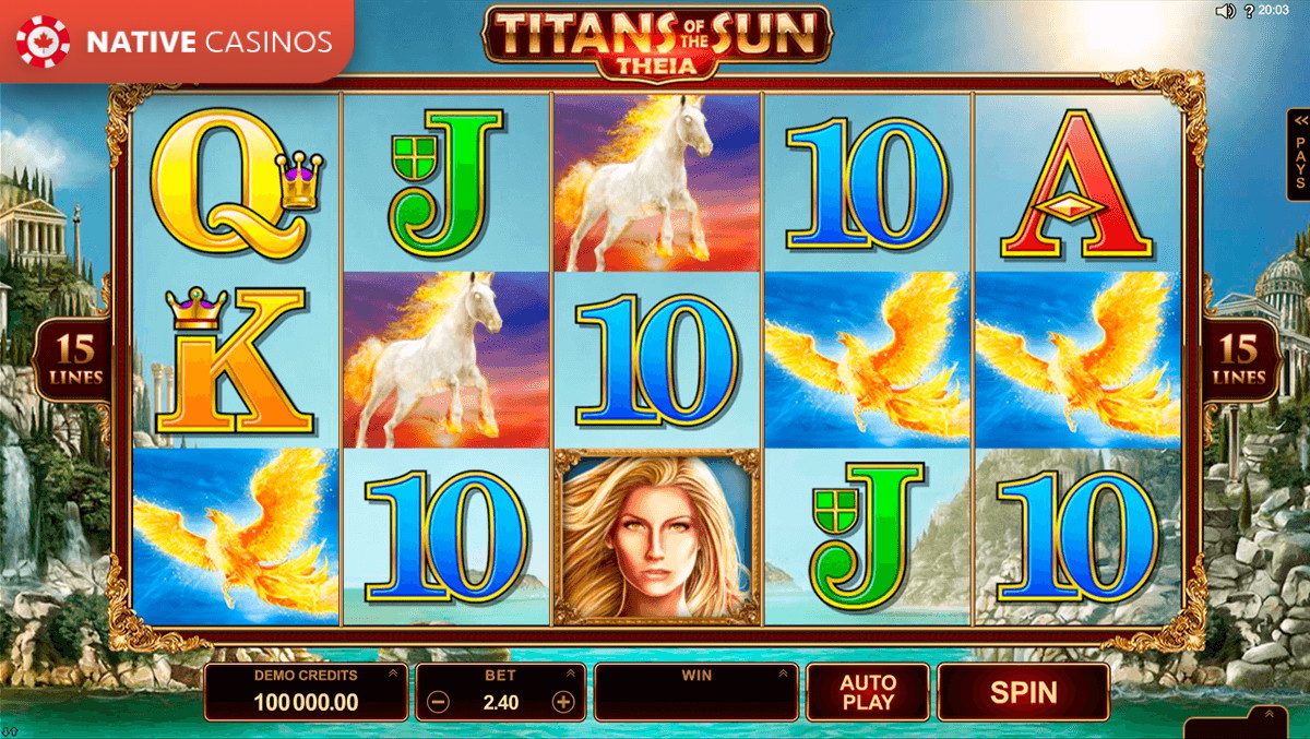Play Titans of the Sun Theia by Microgaming