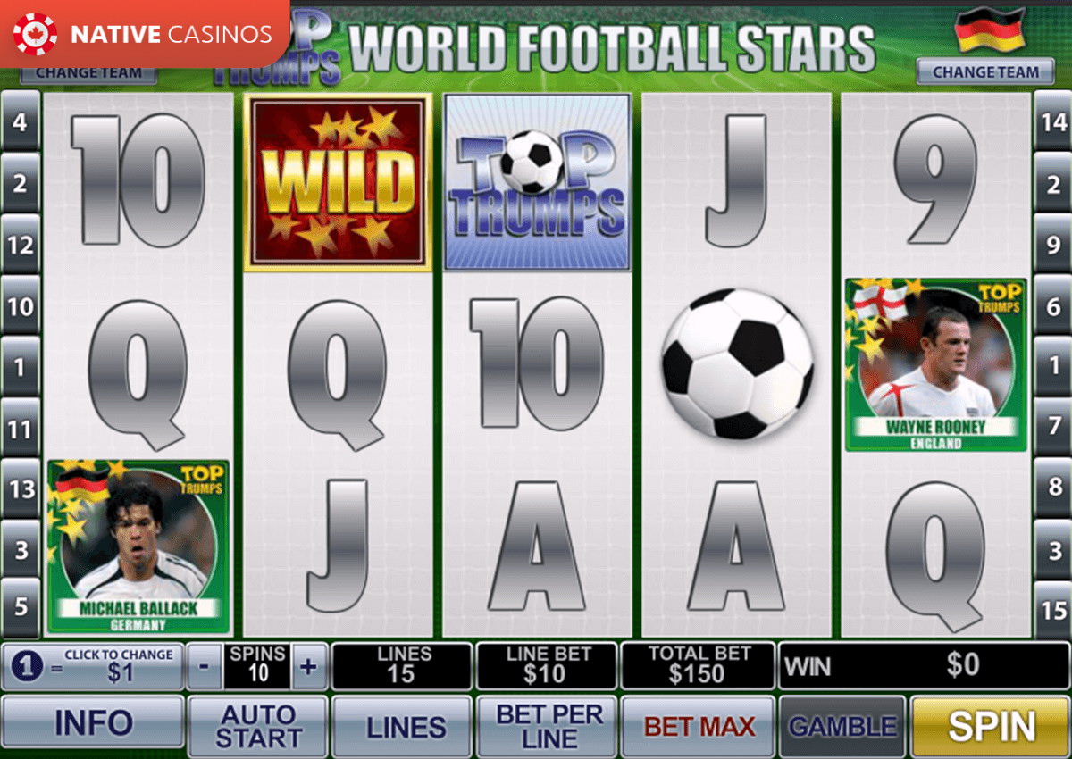 Play Top Trumps – World Football Stars By PlayTech