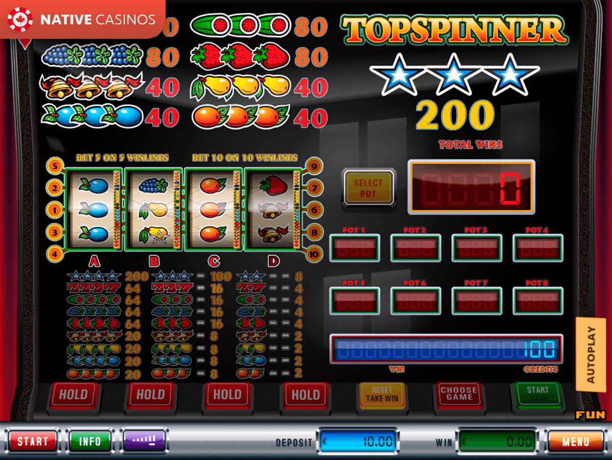 Play Topspinner By Simbat