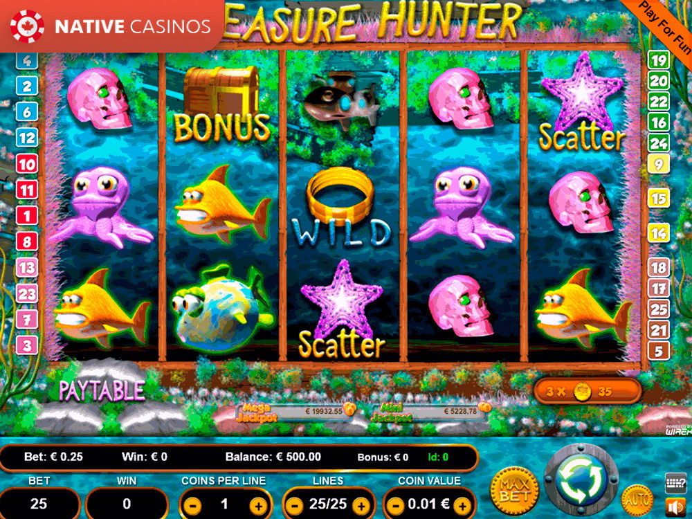 Play Treasure Hunter By Portomaso Gaming