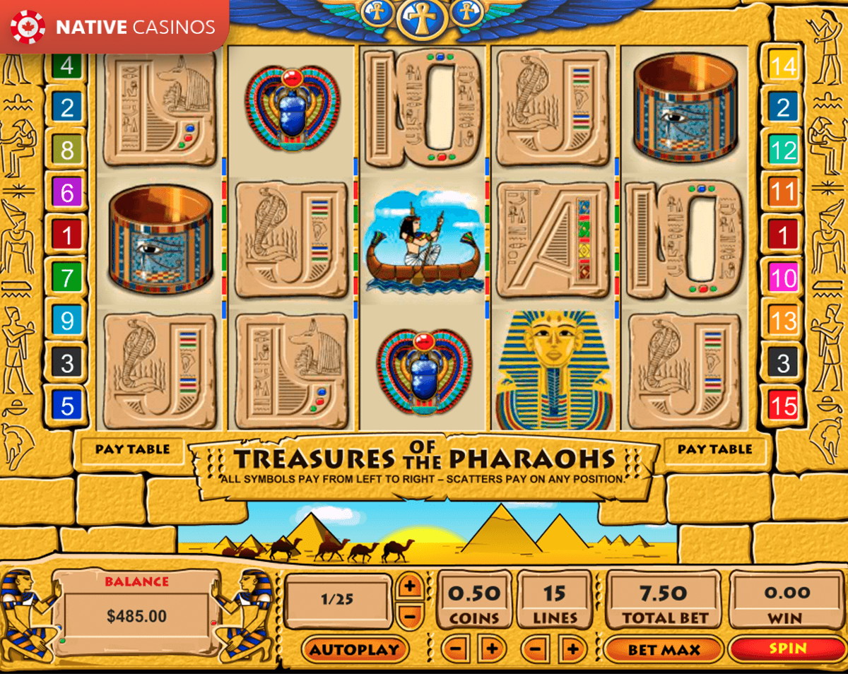 Play Treasure of the Pharaohs By Pragmatic Play Info