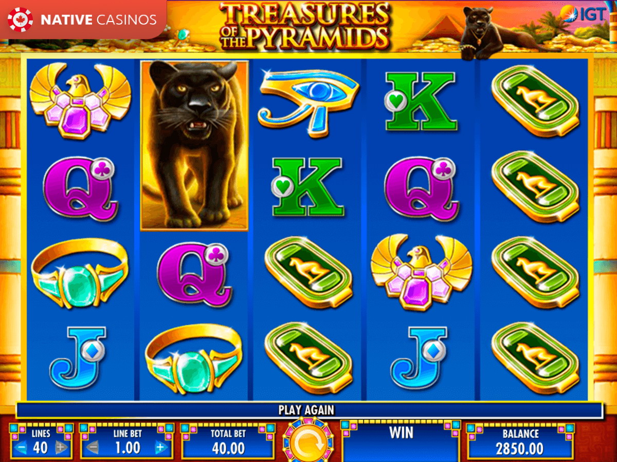Play Treasures of the Pyramids By IGT