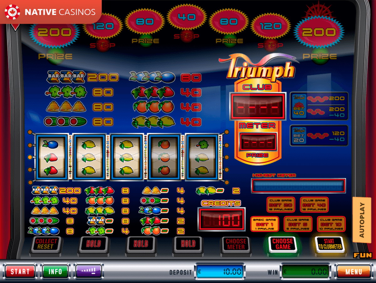 triumph casino слоты