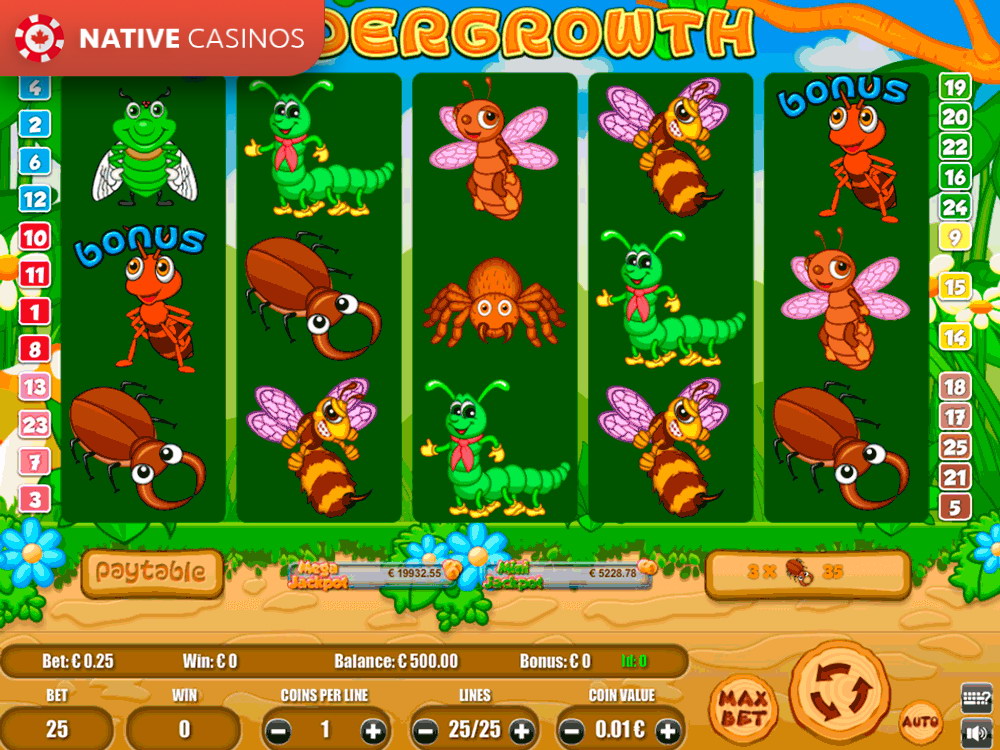 Play Undergrowth By Portomaso Gaming
