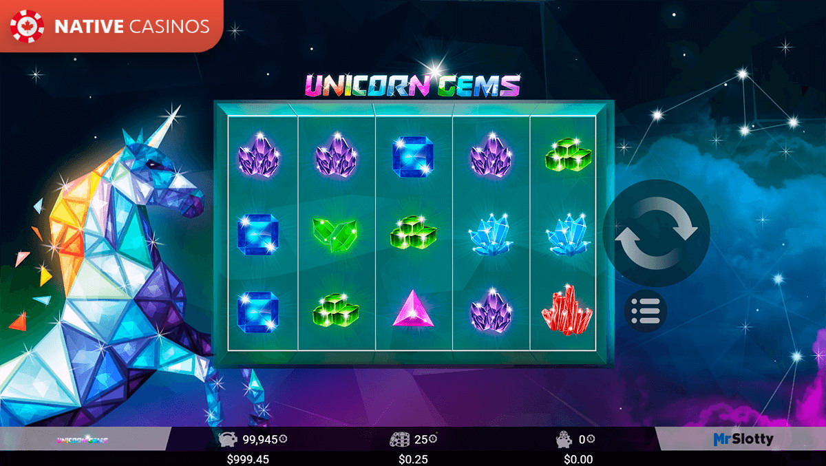 Play Unicorn Gems By MrSlotty