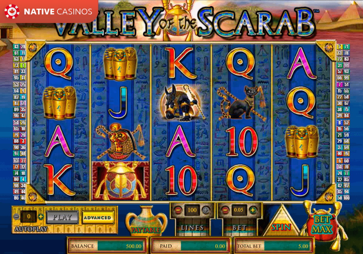 Play Valley Of The Scarab By Amaya