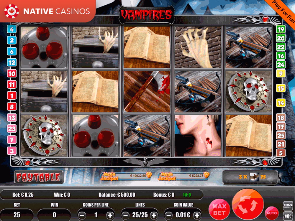 Play Vampires By Portomaso Gaming
