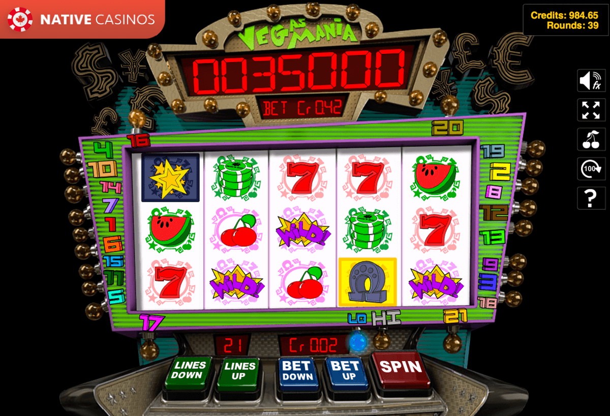 Play Vegas Mania By Slotland