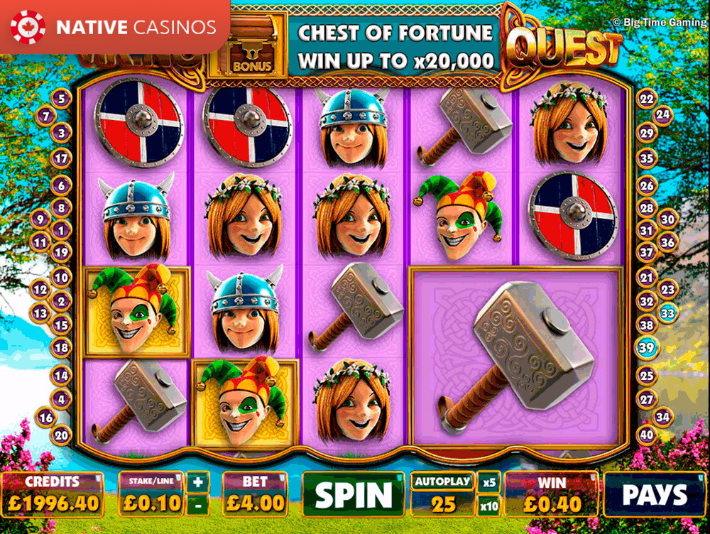 Play Viking Quest By Big Time