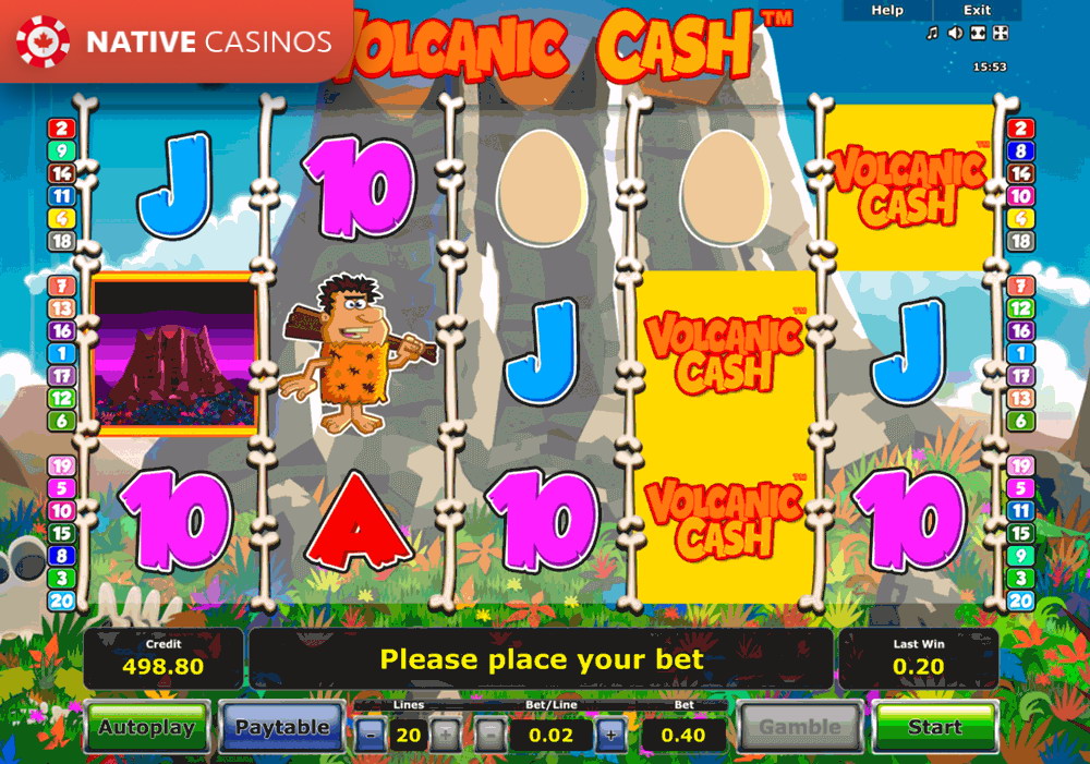 Play Volcanic Cash By Novomatic Info