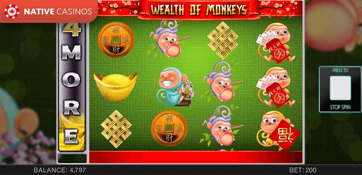 Play Wealth Of Monkeys By Spinomenal