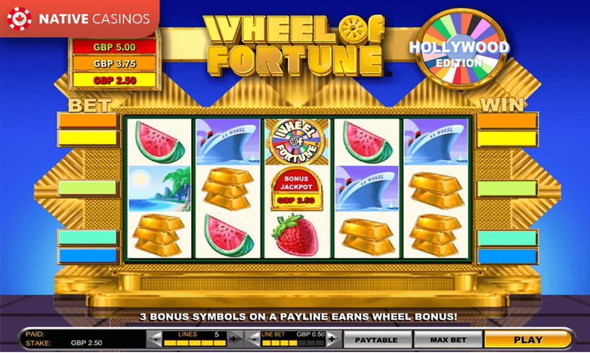 Play Wheel of Fortune: Hollywood Edition By IGT