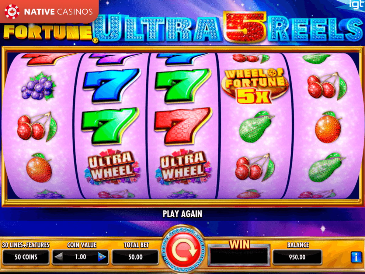 Play Wheel of Fortune: Ultra 5 Reels By IGT