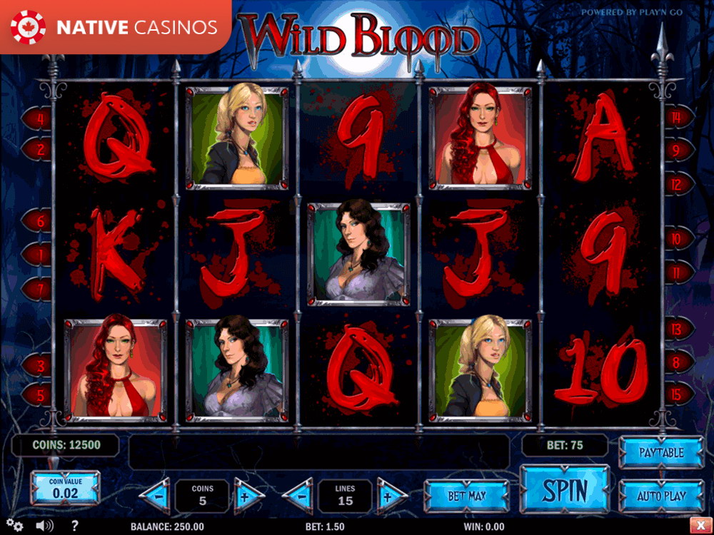 Play Wild Blood By About Play’n Go