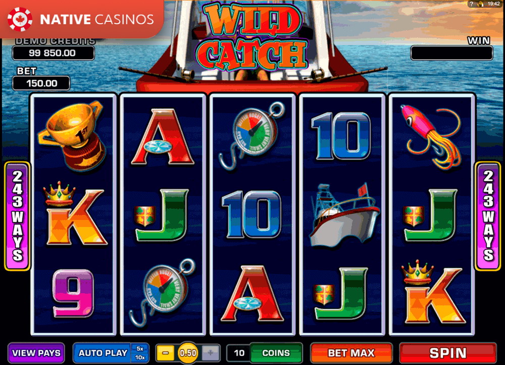 Play Wild Catch by Microgaming