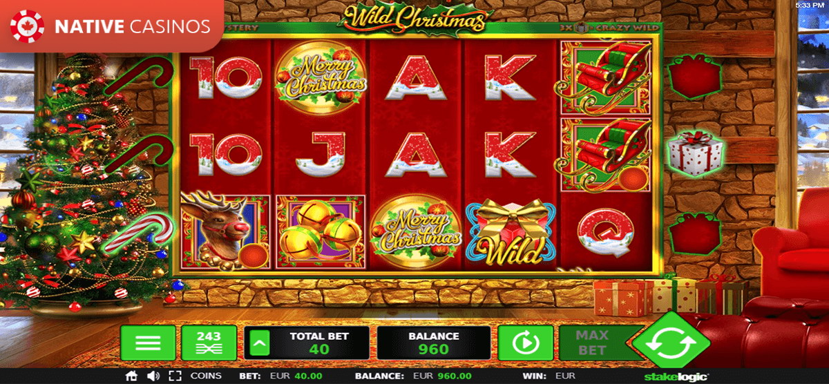 Play Wild Christmas By Stake Logic