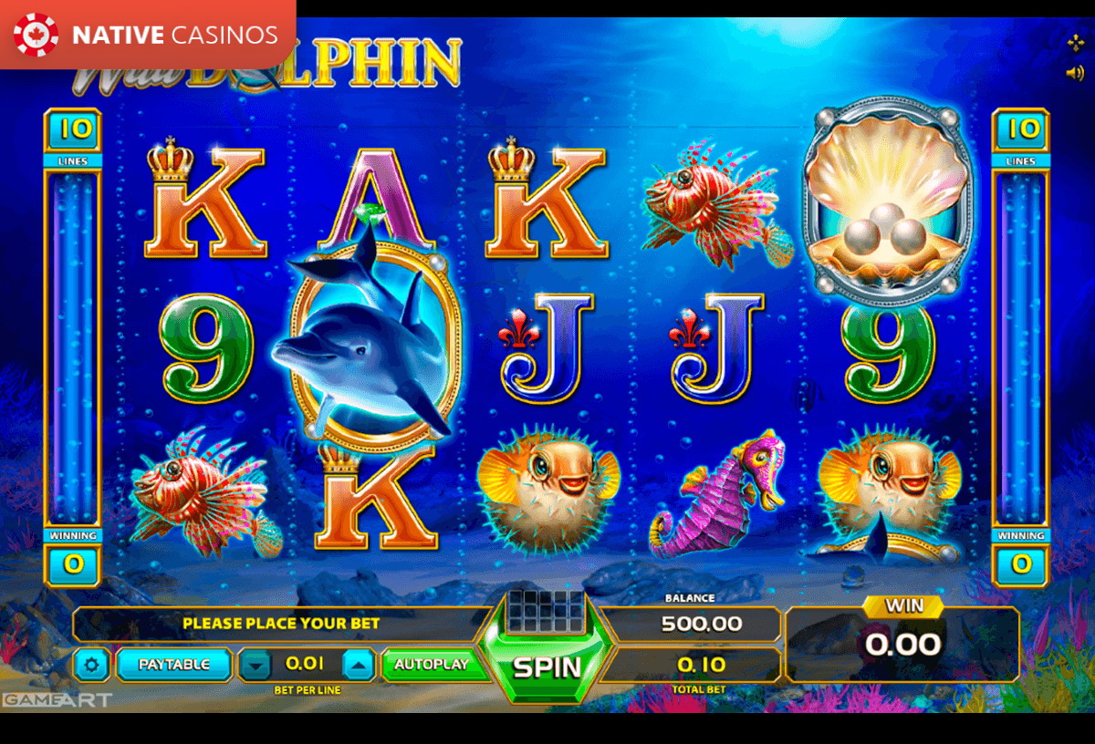 Play Wild Dolphin By GameArt
