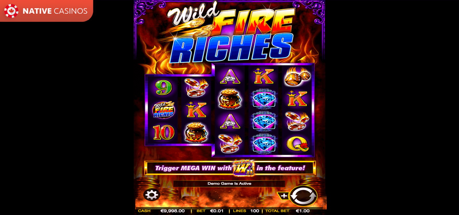 Play Wild Fire Riches By Ainsworth