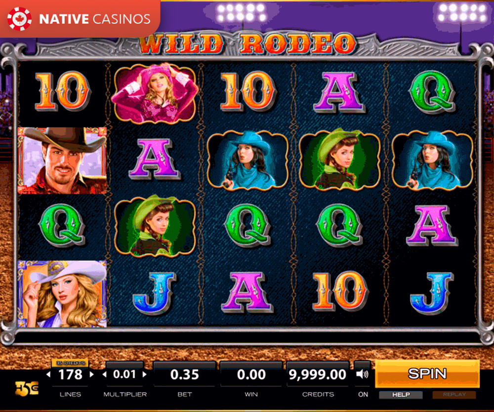 Wild Rodeo Slot by High5 For Free on NativeCasinos