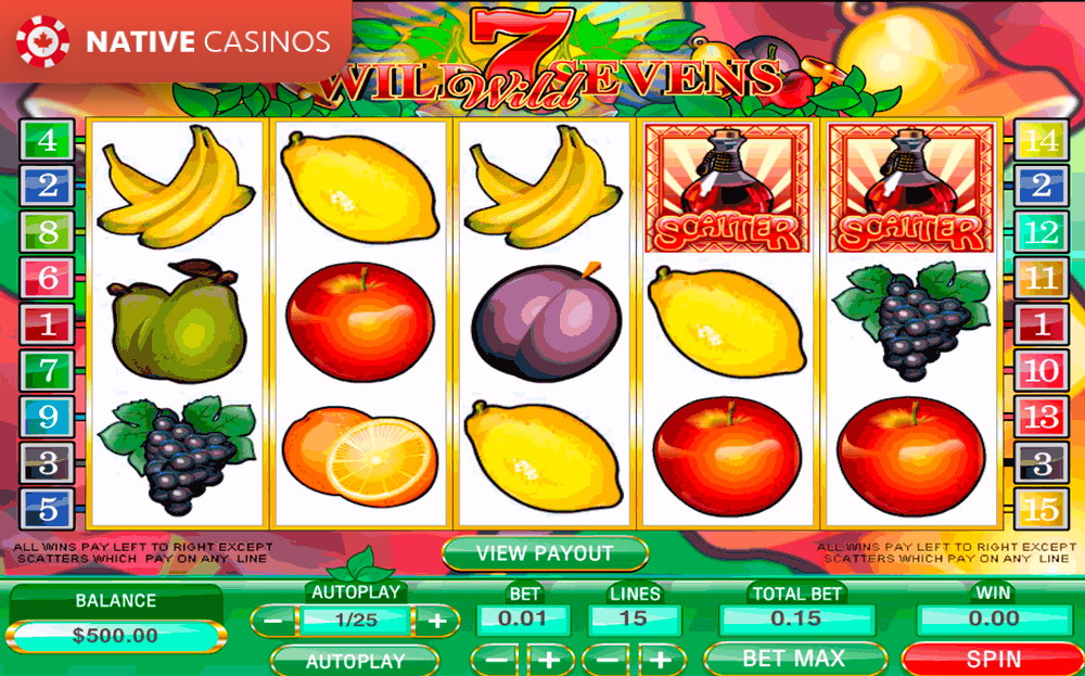 sevens slots