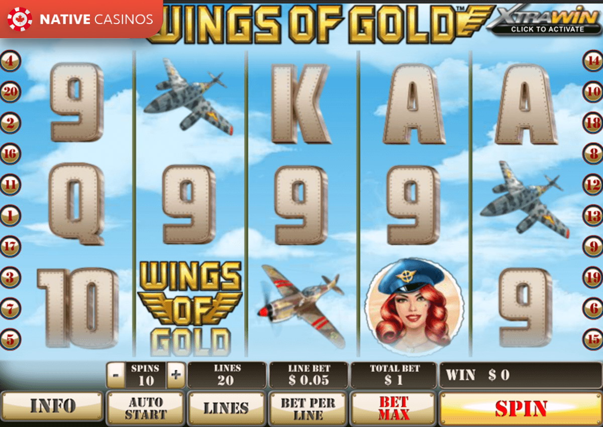 Play Wings of Gold By PlayTech