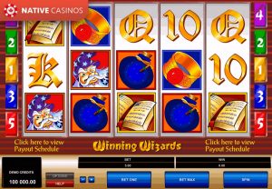 Winning Wizards by Microgaming