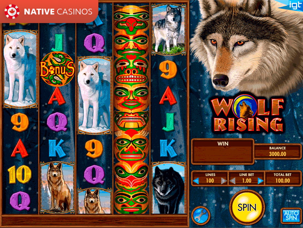 Play Wolf Rising By IGT