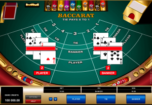 Baccarat By Microgaming