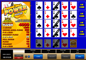 Play Deuces Wild Power Poker By Microgaming For Free