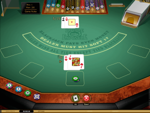 Double Exposure Blackjack Gold By Microgaming