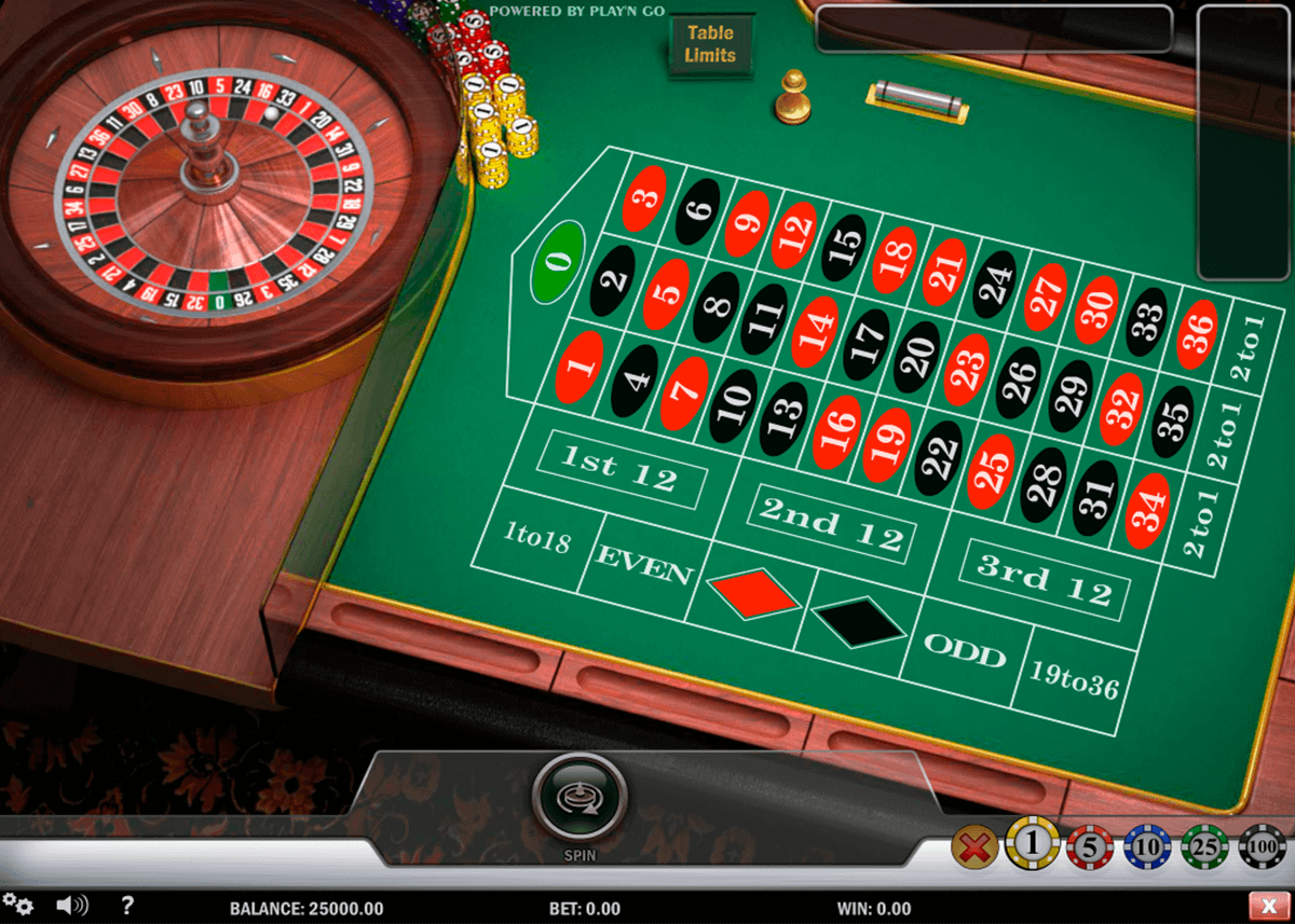 Play European Roulette By About Play’n Go