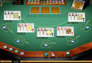 Play High Speed Poker Game By Microgaming For Free