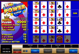 Jacks or Better Power Poker Game By Microgaming For Free