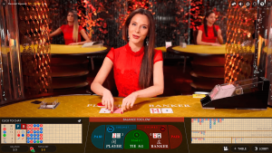Live Baccarat Squeeze By Evolution Gaming