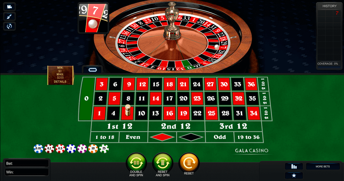 Play Play Premium European Roulette By PlayTech For Free