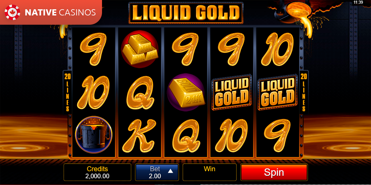 Play Liquid Gold by Microgaming