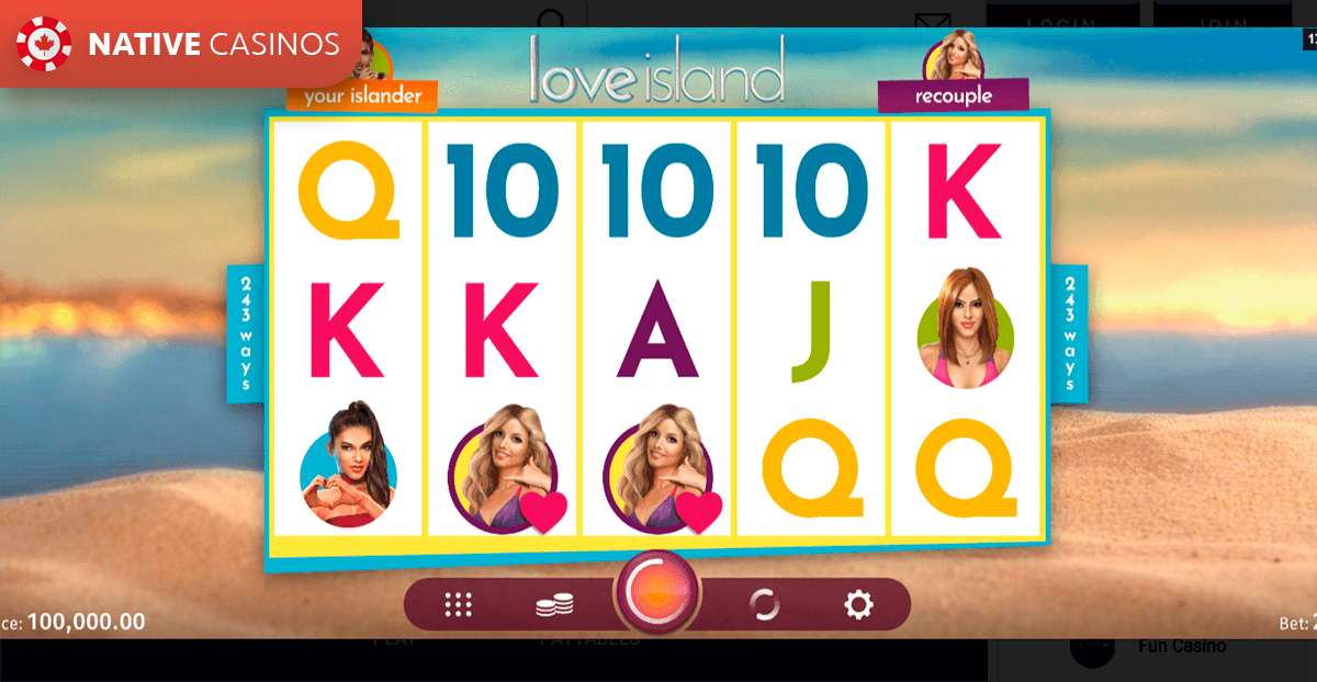 Love island slots 22 free spins no deposit