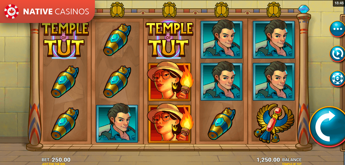 Play Temple of Tut by Microgaming