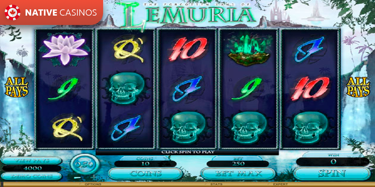 Play The Forgotten Land of Lemuria by Microgaming
