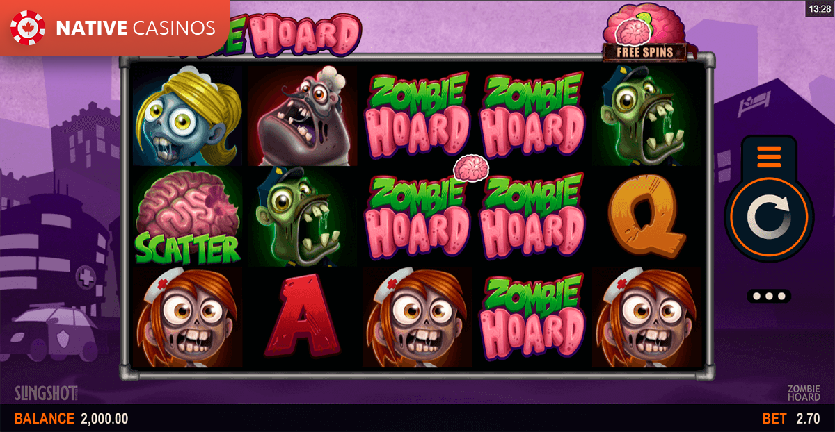 Play Zombie Hoard by Microgaming